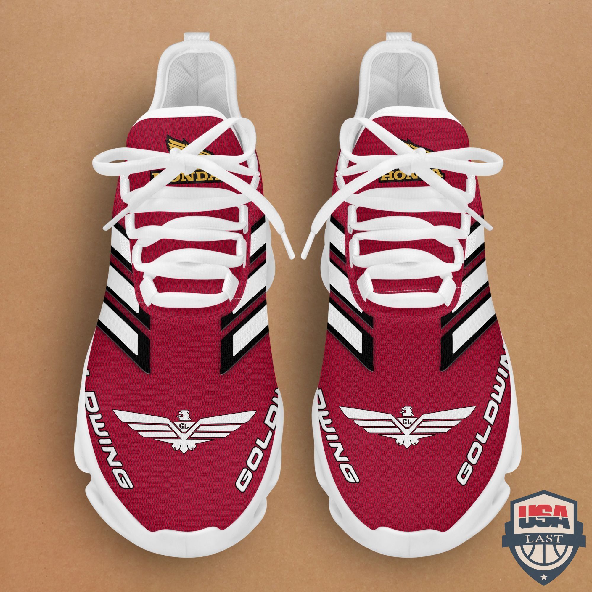 Honda Gold Wing Max Soul Sneaker Shoes Red Version Honda Gold Wing Max Soul Sneaker Shoes Red Version