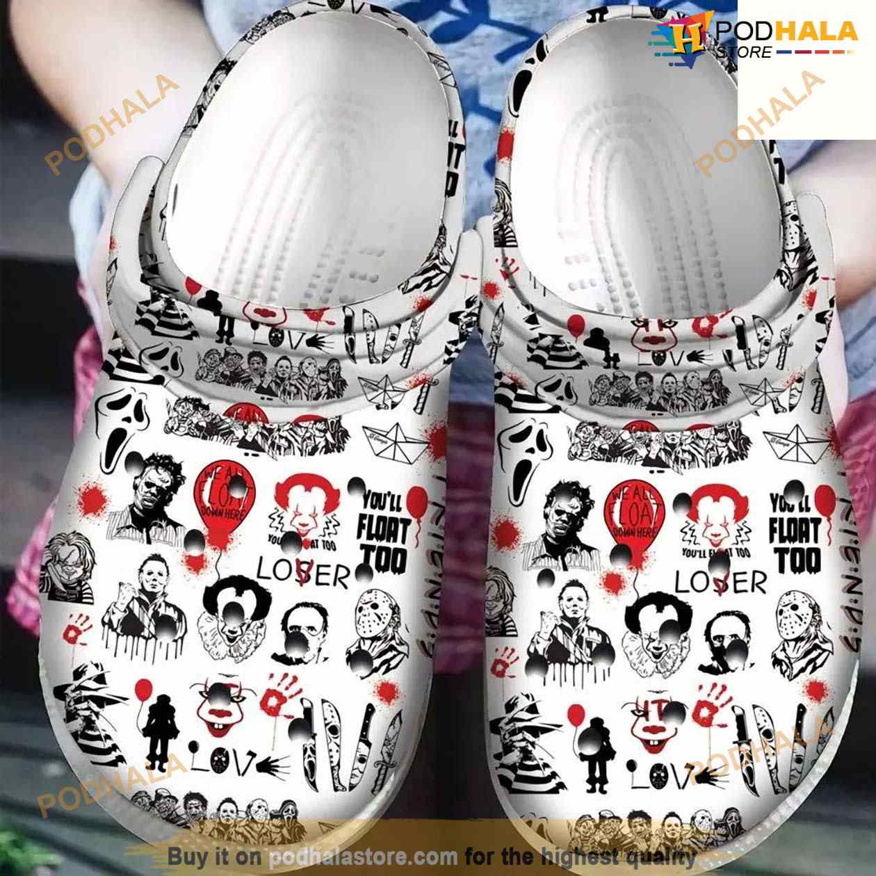 Horror Movies Halloween Clog Classic Crocs Clog Shoes Gift For Fan Horror Movies Halloween Clog Classic Crocs Clog Shoes Gift For Fan