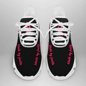 [Hot Sale] Breast Cancer Awareness Walk By Faith Max Soul Shoes Sneaker
