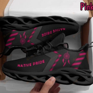 [Hot Sale] Native American Pride Max Soul Running Pink Shoes