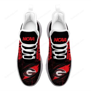 [Hot Sale] Ncaa Georgia Bulldogs American Flag Max Soul Shoes