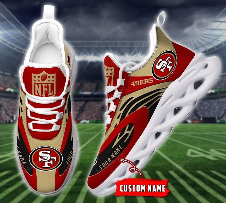 Hot-Sale-Nfl-San-Francisco-49Ers-Personalized-Max-Soul-Shoes-1