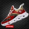 [Hot Sale] Nfl San Francisco 49Ers Personalized Max Soul Shoes