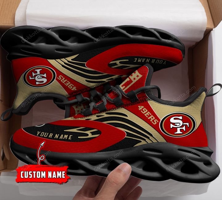Hot-Sale-Nfl-San-Francisco-49Ers-Personalized-Max-Soul-Shoes-2
