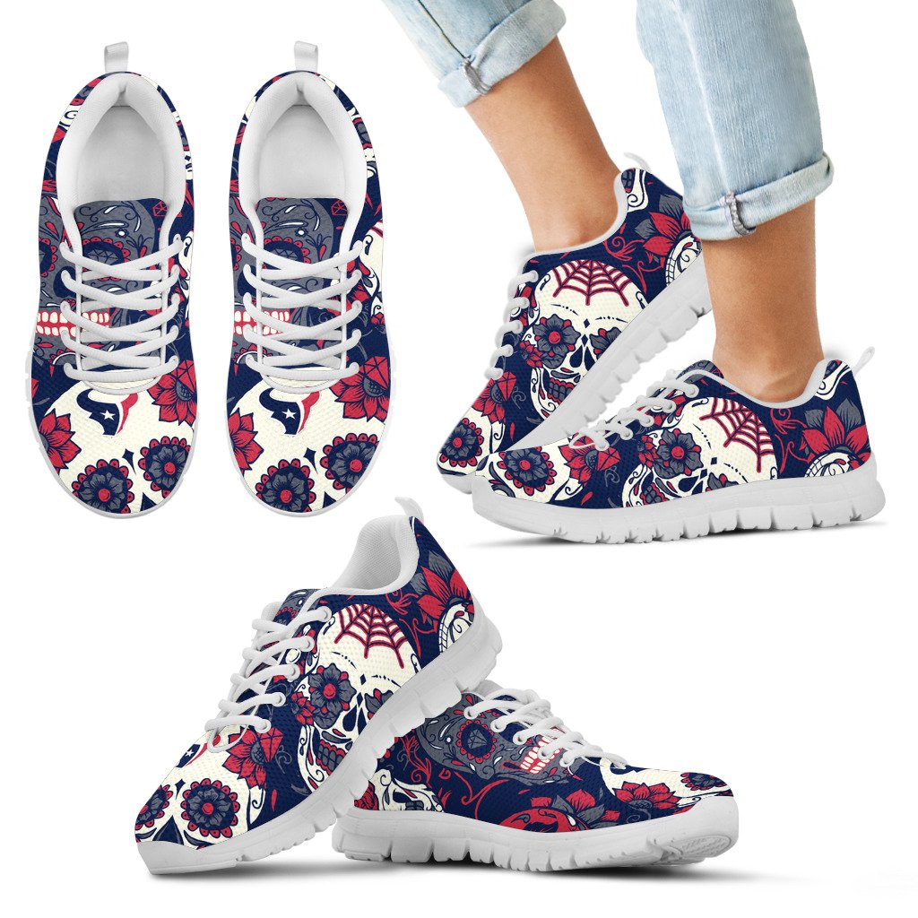Houston-Texans-Colorful-Sugar-Skull-Sneakers-1