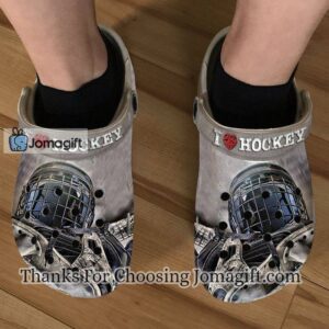 I Love Hockey Crocs Gift