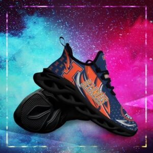 Illinois Fighting Illini Max Soul Clunky Shoes