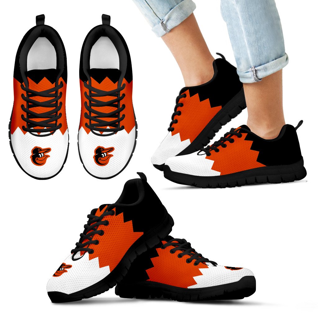 Incredible Line Zig Zag Disorder Beautiful Baltimore Orioles Sneakers Incredible Line Zig Zag Disorder Beautiful Baltimore Orioles Sneakers