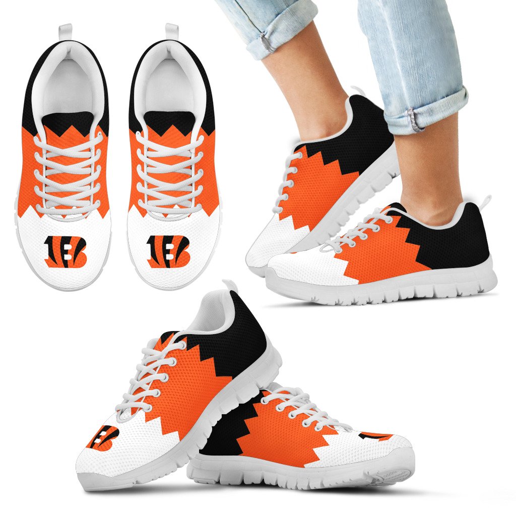Incredible-Line-Zig-Zag-Disorder-Beautiful-Cincinnati-Bengals-Sneakers-1