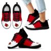 Incredible Line Zig Zag Disorder Beautiful Louisville Cardinals Sneakers
