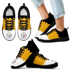 Incredible Line Zig Zag Disorder Beautiful Pittsburgh Steelers Sneakers