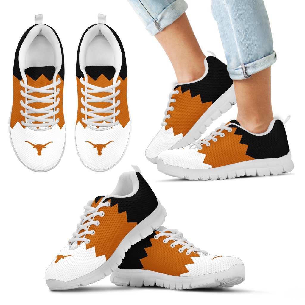 Incredible-Line-Zig-Zag-Disorder-Beautiful-Texas-Longhorns-Sneakers-1