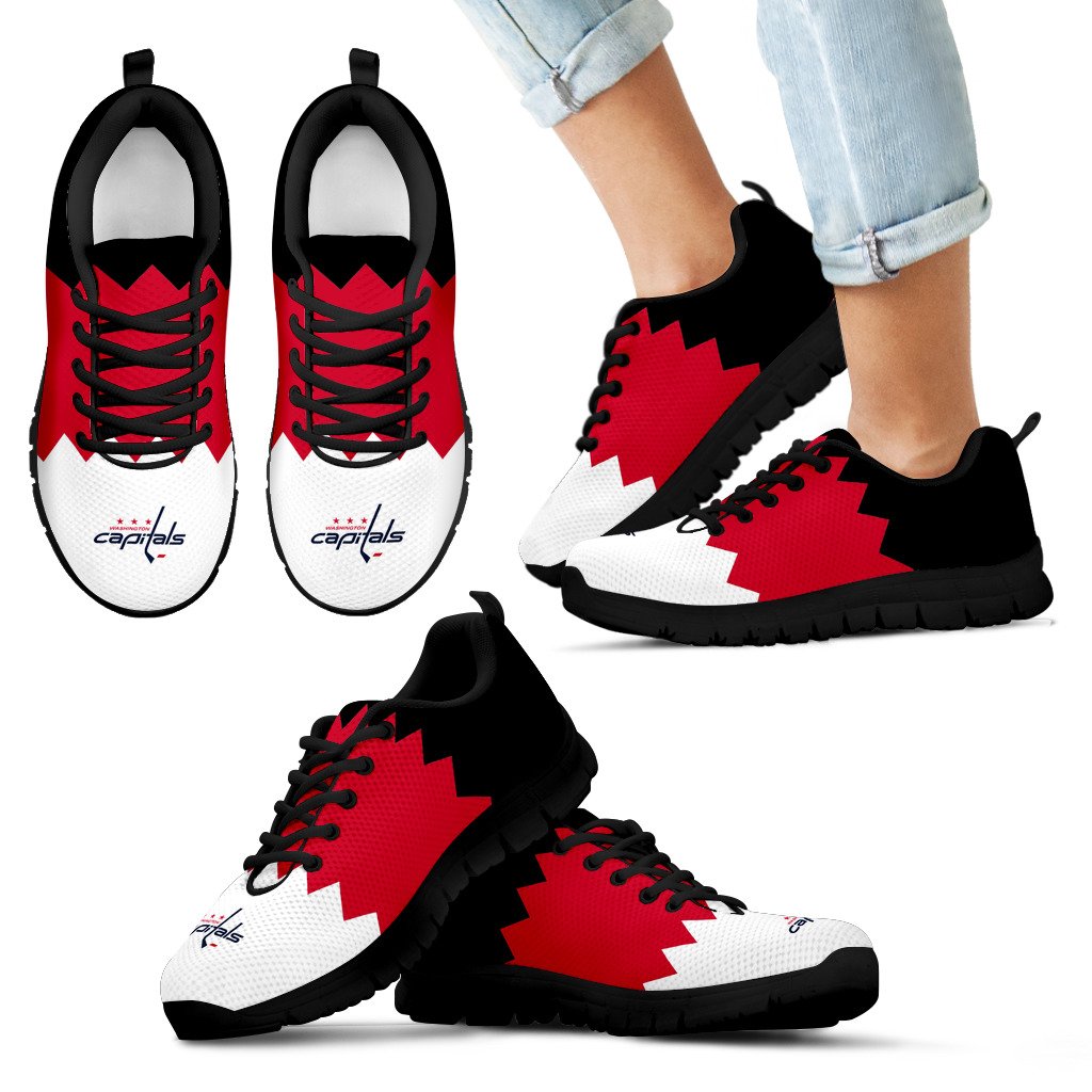 Incredible Line Zig Zag Disorder Beautiful Washington Capitals Sneakers Incredible Line Zig Zag Disorder Beautiful Washington Capitals Sneakers