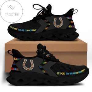 Indianapolis Colts Autism It S Ok To Be Different Clunky Sneaker Max Soul Shoes