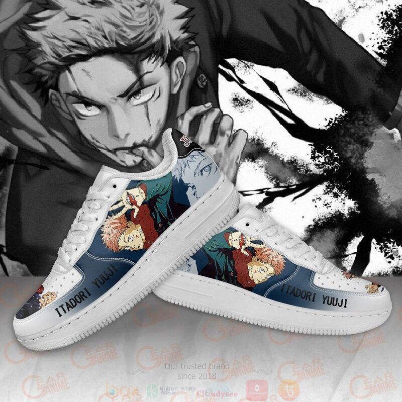 Itadori Yuuji Jujutsu Kaisen Air Anime Air Force Shoes Itadori Yuuji Jujutsu Kaisen Air Anime Air Force Shoes