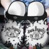 Jack Daniel’S No.7 Black White Drinking Crocband Clog Shoes