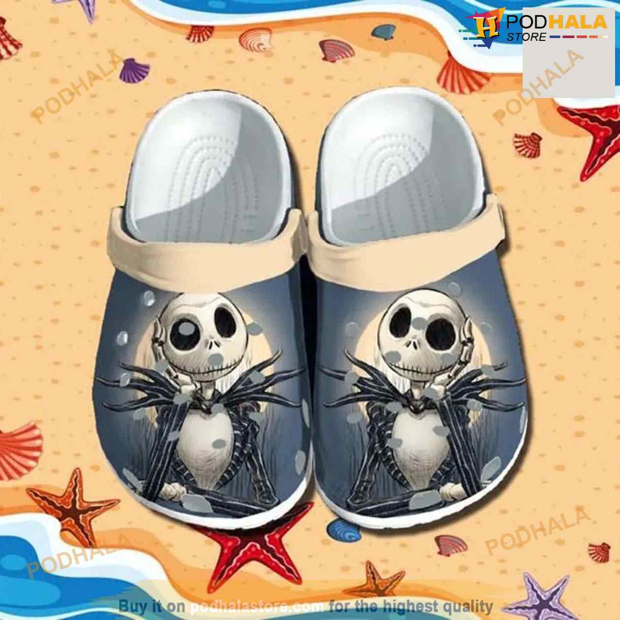 Jack Skellington America Flag Crocs Crocband Clogs Comfy Footwear Shoes Gifts For Men Women Jack Skellington America Flag Crocs Crocband Clogs Comfy Footwear Shoes Gifts For Men Women