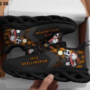 Jack Skellington Clunky Max Soul Shoes