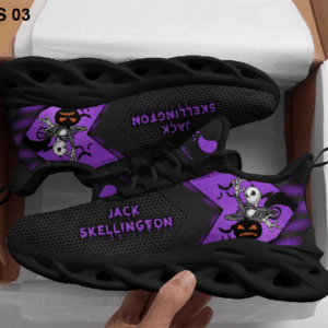 Jack Skellington Clunky Max Soul Shoes