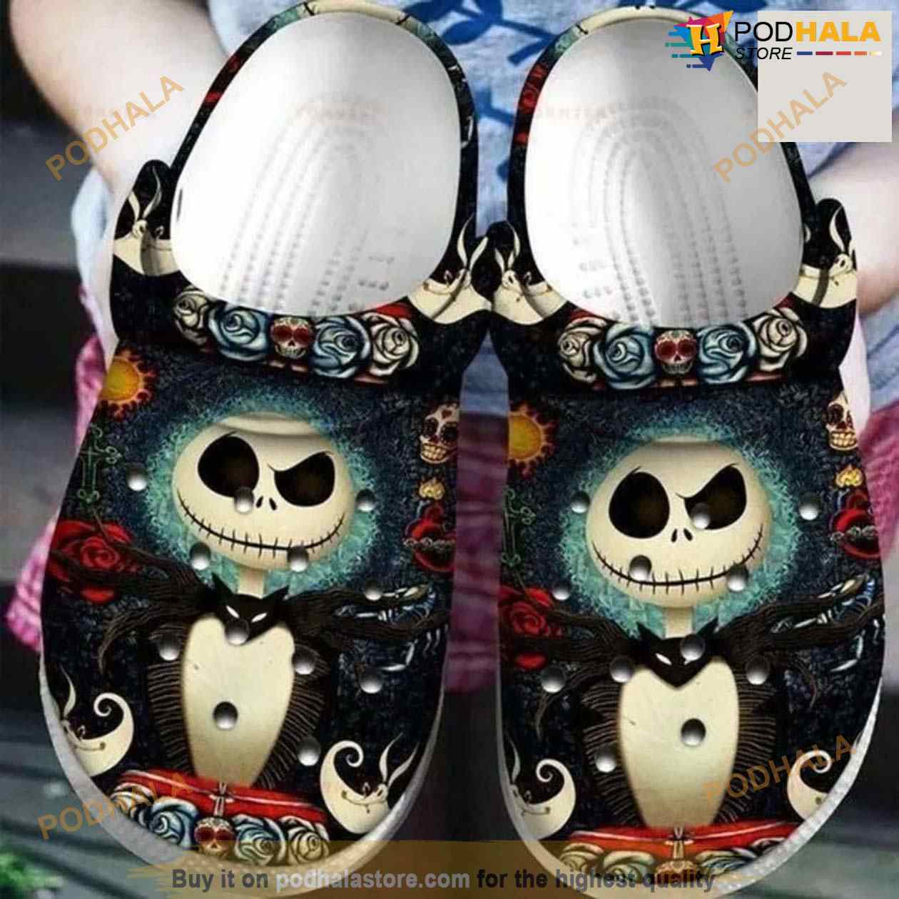 Jack Skellington Crocs The Nightmare Before Christmas Gift Crocs Clog Gifts For Men Women Jack Skellington Crocs The Nightmare Before Christmas Gift Crocs Clog Gifts For Men Women