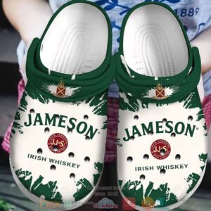 Jameson Irish Whiskey Drinking Crocband Clog Shoes