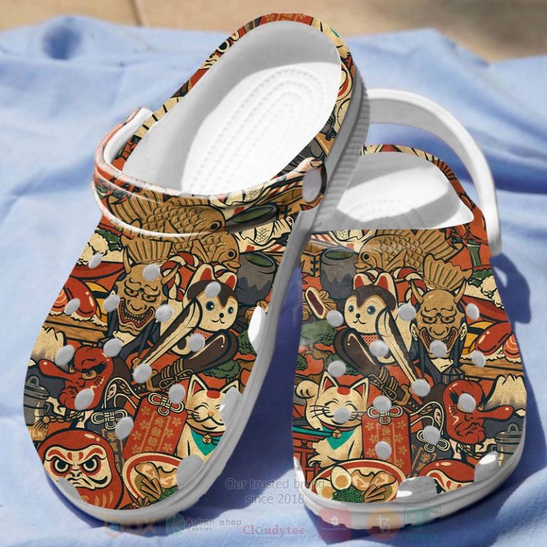 Japan-Art-Crocband-Crocs-Clog-Shoes-3