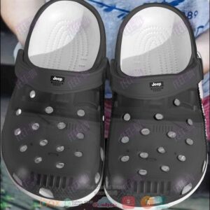 Jeep Black Crocband Crocs Clog Shoes
