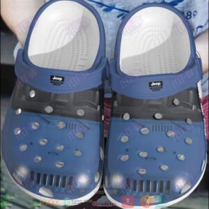 Jeep Blue Crocband Crocs Clog Shoes