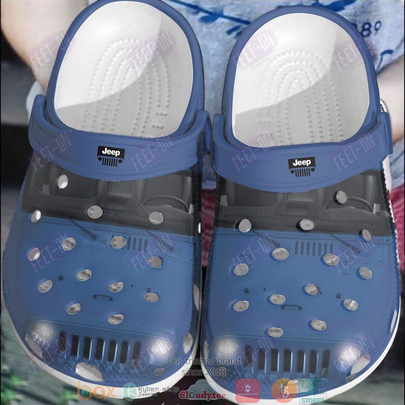 Jeep Blue Crocband Crocs Clog Shoes Jeep Blue Crocband Crocs Clog Shoes