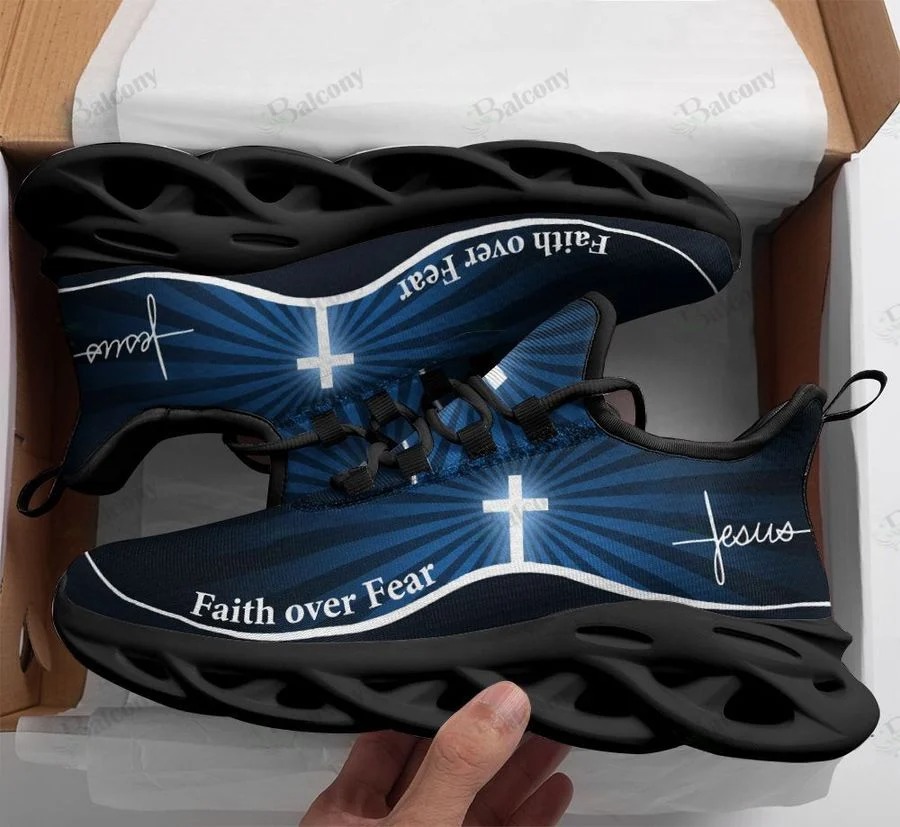 Jesus Faith Over Fear Yezy Running Sneakers Max Soul Shoes Jesus Faith Over Fear Yezy Running Sneakers Max Soul Shoes