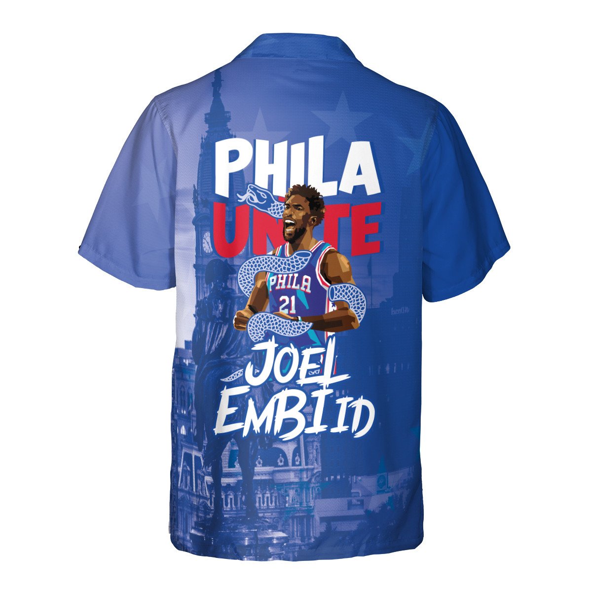 Joel-Embiid-Stars-Player-Philadelphia-76ers-Print-3D-Hawaiian-Shirt-2