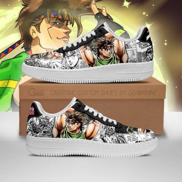 Joseph-Joestar-Manga-Style-JojoS-Anime-Air-Force-Shoes-1
