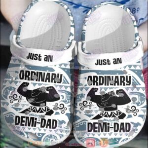 Just An Ordinary Demi-Dad Crocband Crocs Clog Shoes