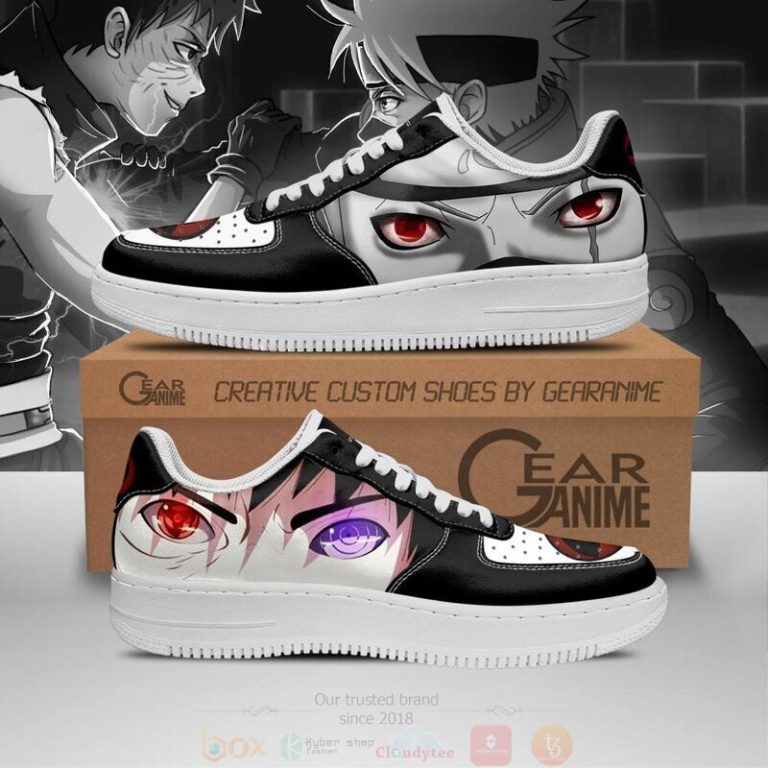 Kakashi-And-Obito-Eyes-Air-Anime-Air-Force-Shoes-1