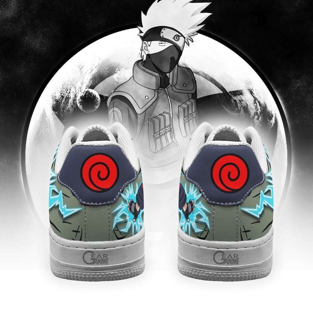 Kakashi Lightning Jutsu Anime Air Force Shoes Kakashi Lightning Jutsu Anime Air Force Shoes