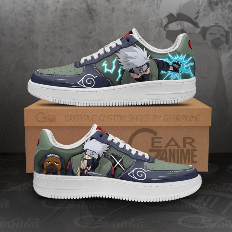 Kakashi-Lightning-Jutsu-Dog-Naruto-Anime-Air-Force-Shoes-1