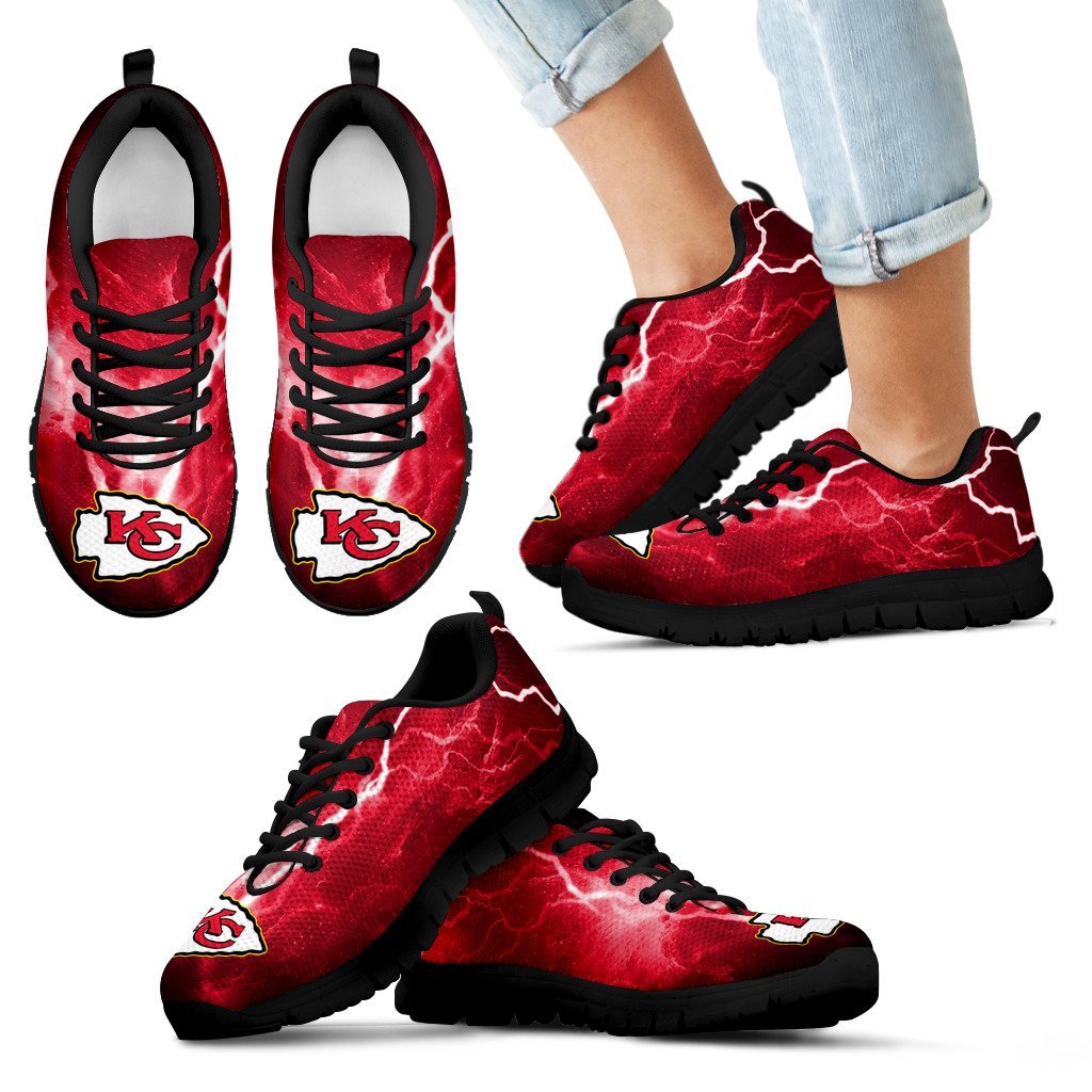 Kansas City Chiefs Thunder Power Sneakers Kansas City Chiefs Thunder Power Sneakers