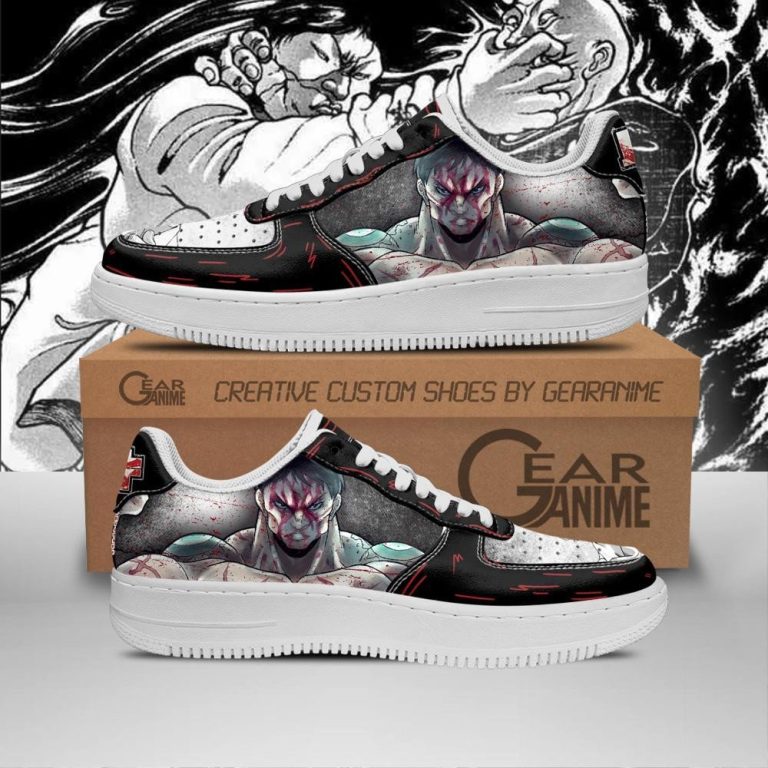 Kaoru-Hanayama-Baki-Anime-Air-Force-Shoes-1