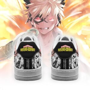 Katsuki Bakugo Custom Anime My Hero Academia Naf Shoes