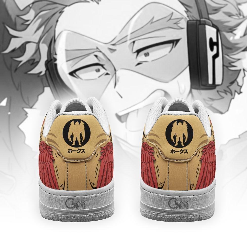 Keigo Takami Hawks Anime My Hero Academia Air Force Shoes Keigo Takami Hawks Anime My Hero Academia Air Force Shoes