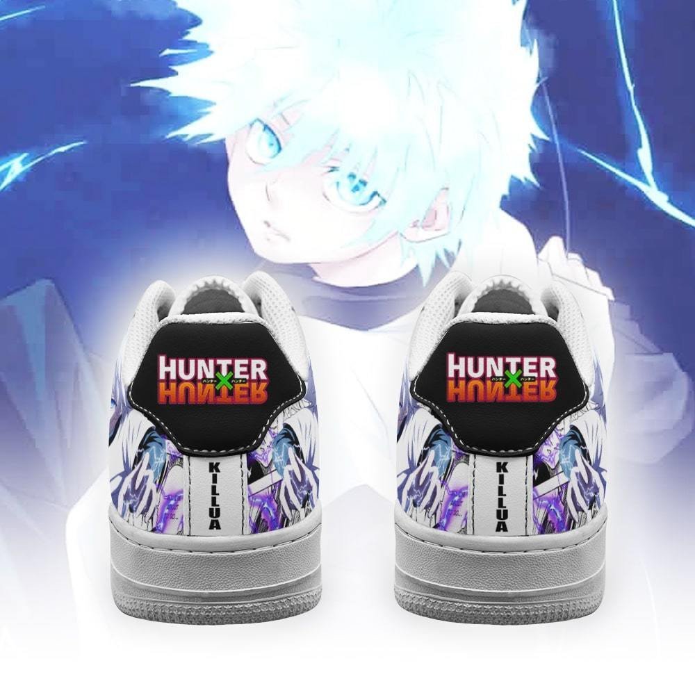 Killua Custom Hunter X Hunter Anime Naf Shoes Killua Custom Hunter X Hunter Anime Naf Shoes