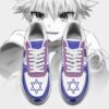 Killua Zodyck Skill Hunter X Hunter Air Force Shoes