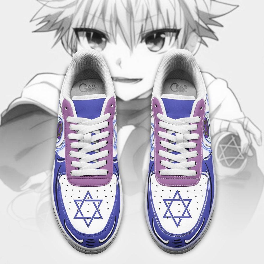 Killua Zodyck Skill Hunter X Hunter Air Force Shoes Killua Zodyck Skill Hunter X Hunter Air Force Shoes