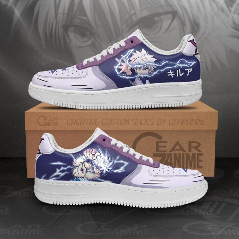 Killua-Zoldyck-Hunter-X-Hunter-Anime-Air-Force-Shoes-1