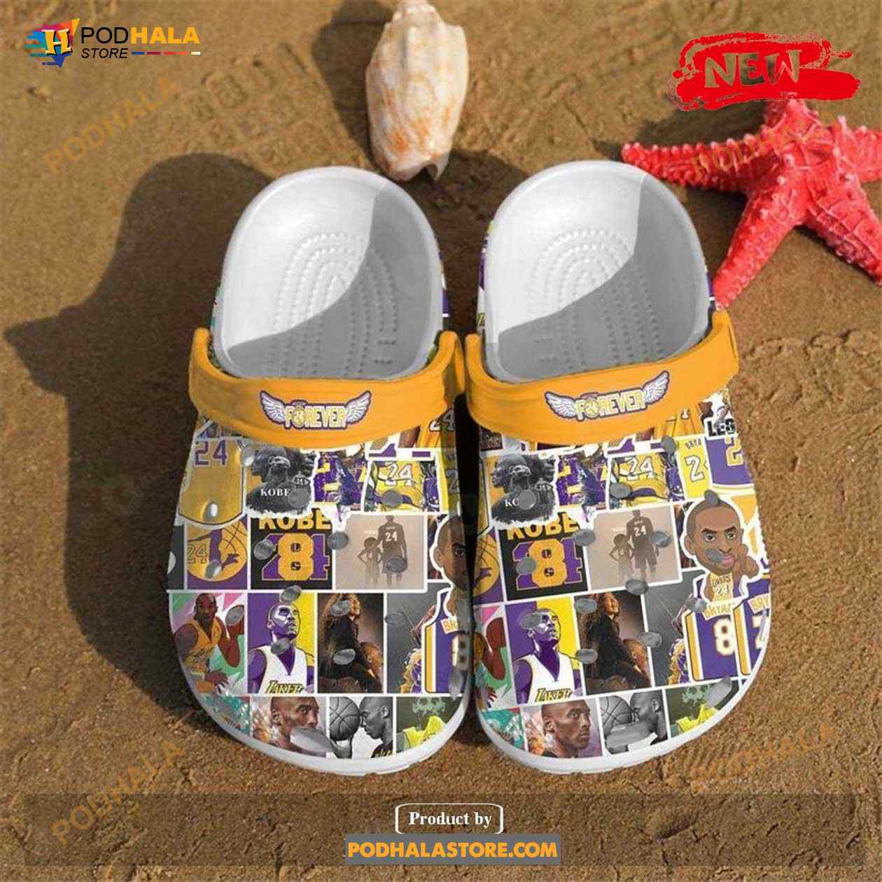 Kobe High Quality 8 For Gift Fan Rubber Crocs Crocband Clogs Comfy Footwear Kobe High Quality 8 For Gift Fan Rubber Crocs Crocband Clogs Comfy Footwear