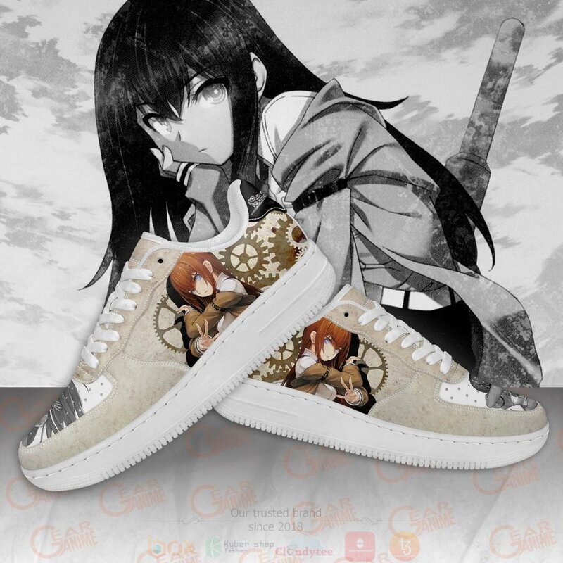 Kurisu Makise Steins Gate Anime Air Force Shoes Kurisu Makise Steins Gate Anime Air Force Shoes