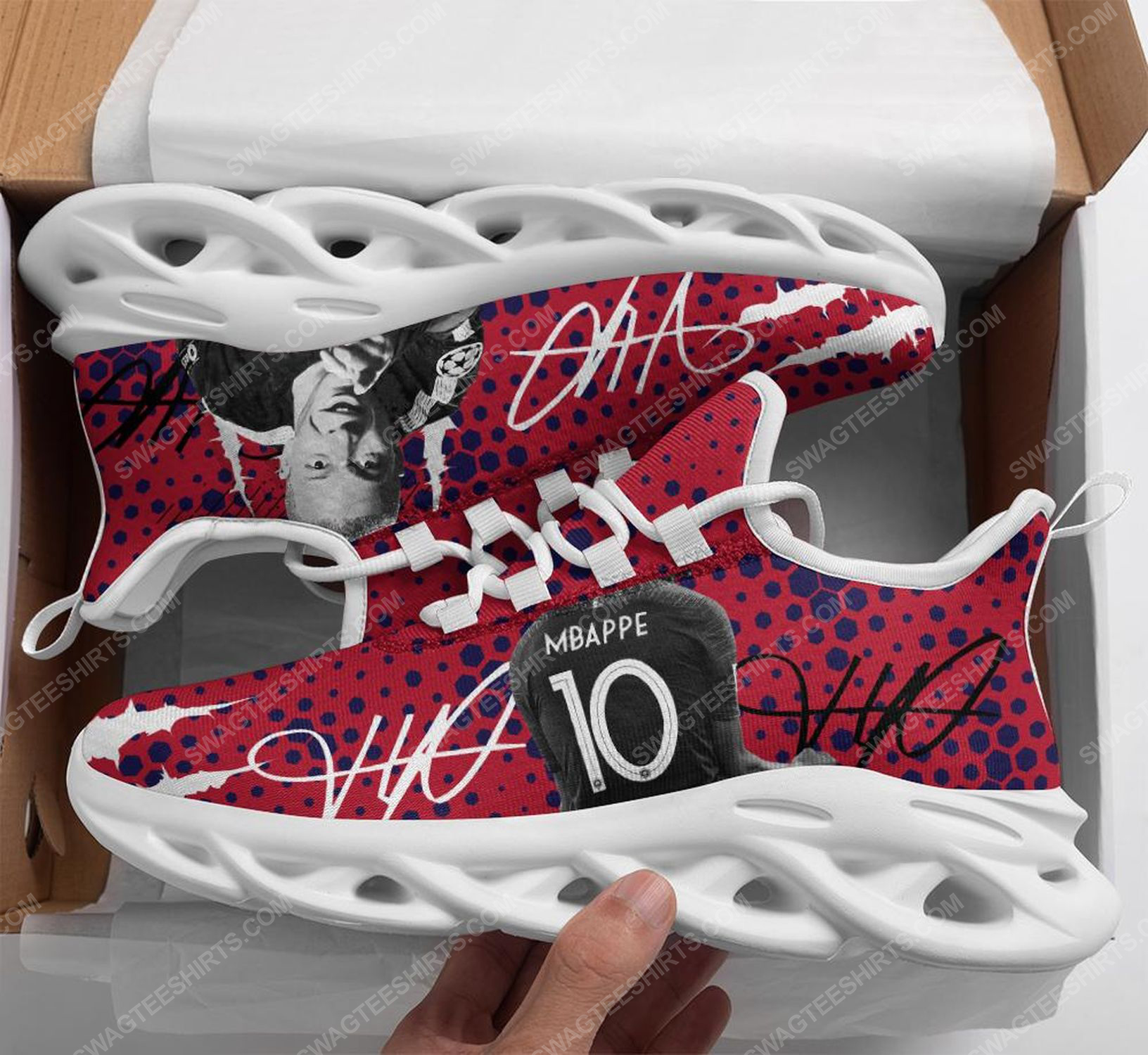 Kylian Mbappe Lottin Paris Saint-Germain Football Club Max Soul Shoes Kylian Mbappe Lottin Paris Saint-Germain Football Club Max Soul Shoes