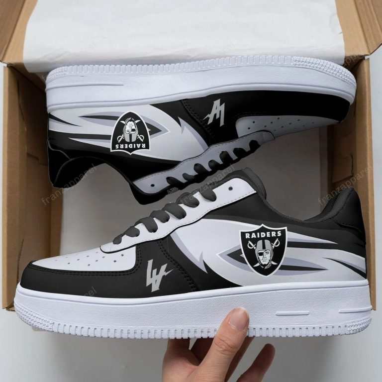 Las-Vegas-Raiders-Black-Air-Force-1-Shoes-1