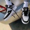 Las Vegas Raiders Black Air Force 1 Shoes