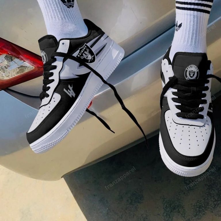 Las-Vegas-Raiders-Black-Air-Force-1-Shoes-2